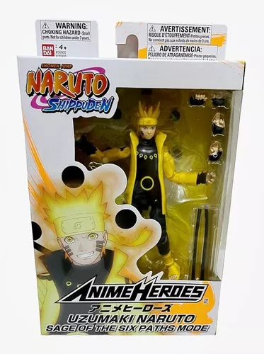 Anime Heroes figura de acción oficial de Naruto Shippuden de