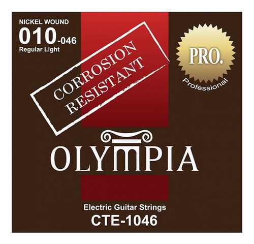 Olympia Cuerdas Para Guitarra Eléctrica 10-46