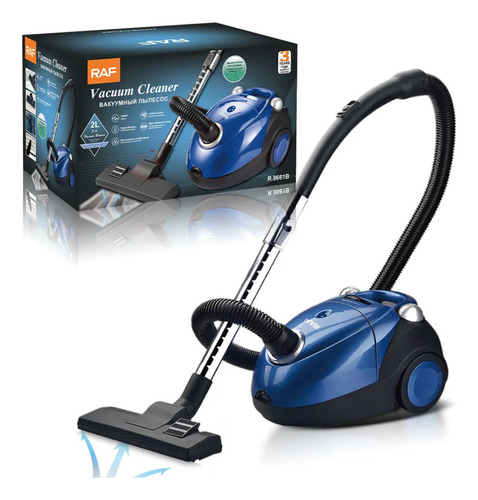 Aspiradora Raf Hlc R8661b 2l Trineo 1200w
