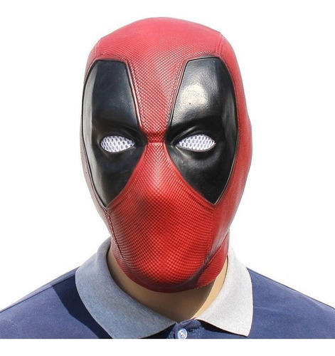 Máscara De Látex De Marvel Deadpool, Para Fiestas