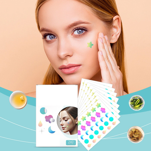 Parche Facial Oculto Multicolor Para Cubrir Las Imperfeccion
