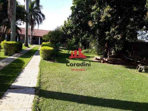 Chácara Com 3 Dormitórios À Venda, 1250 M² Por R$ 750.000 - Jardim Da Balsa I - Americana/sp - Ch0102