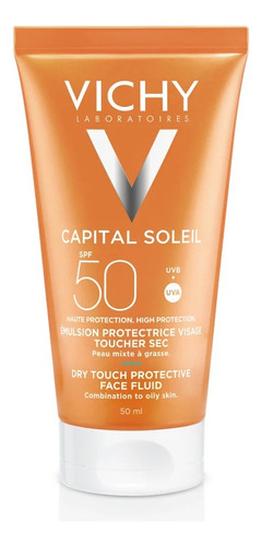 Protector Solar Vichy Capital Soleil Spf 50 Toque Seco 50ml 