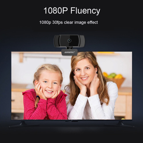 Black Aoni A20 Autofocus 1080p Hd Camera