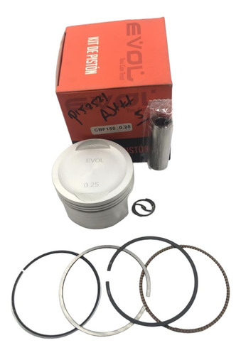 Kit Piston Cbf_150//evol//0.25//calidad//envio Gratis