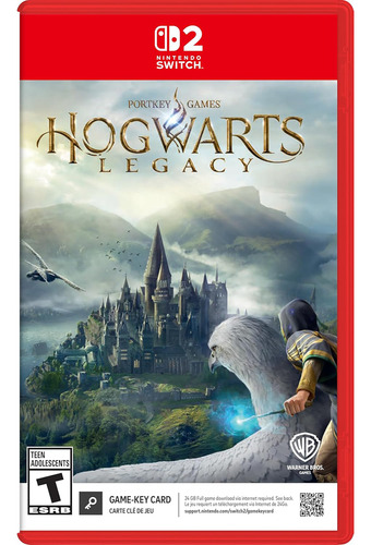 Hogwarts Legacy Para Nintendo Switch 2 (tarjeta Clave Del Ju