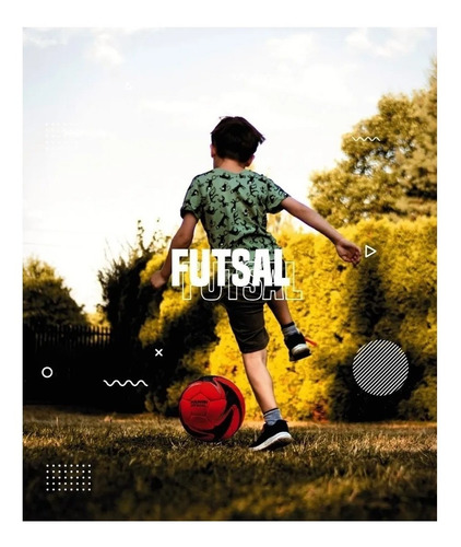 Pelota De Futsal Papi Futbol N°4 Profesional Dolphin Palermo