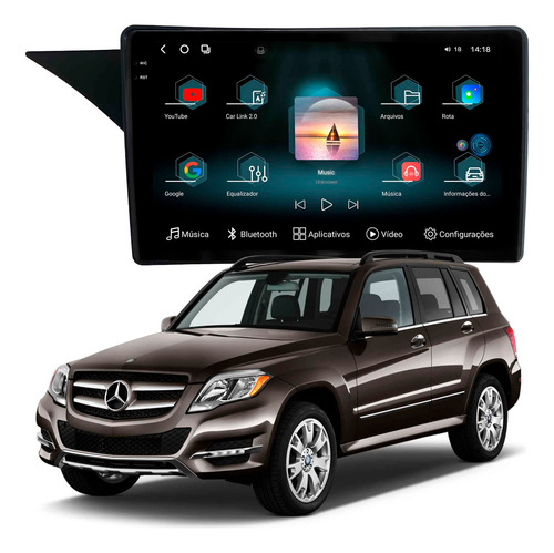 Multimidia Aikon Fóton Glk 220 Glk 300 12+256gb Octacore 9p