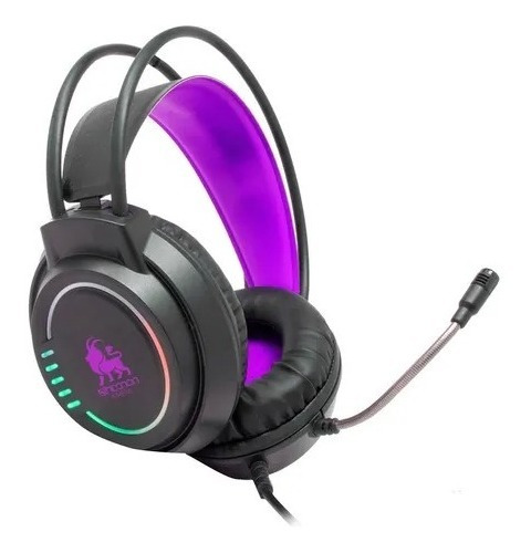 Audífonos Gamer Nbhg-kimera Fucsia Headphones  Alámbri /vc