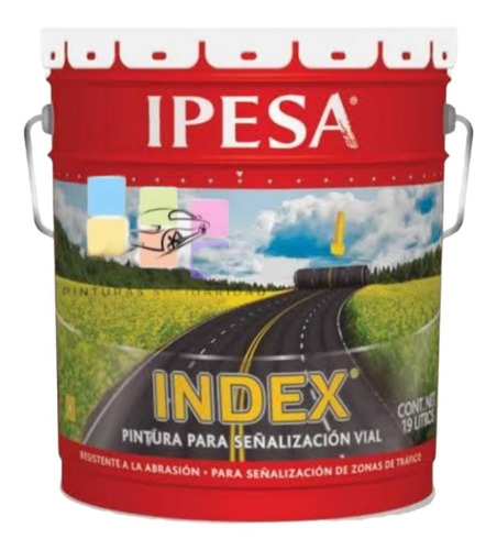 Ipesa Index Pintura Para Trafico / Señalización Vial Cubeta