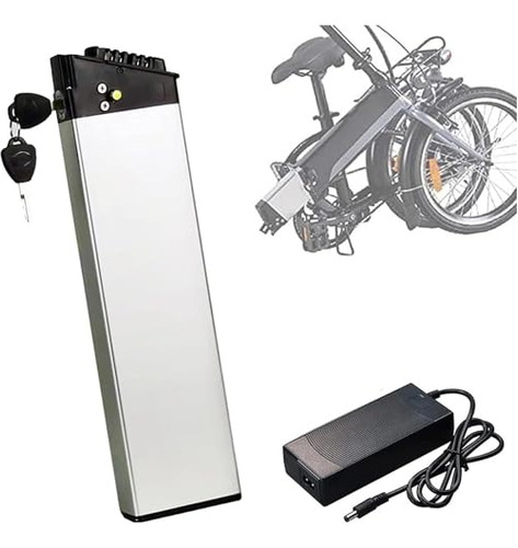 Batería Ebike Plegable 52v10ah-18ah Para Bicicleta Eléctrica