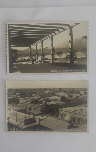 Postales De San Luis, Argentina. Lote X8 (Usado)