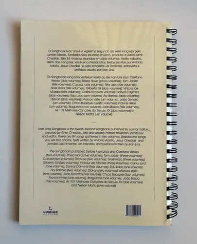 Songbook Ivan Lins Volume 1 | MercadoLivre