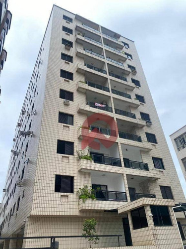 Imagem 1 de 15 de Apartamento Com 1 Dormitório À Venda, 57 M² Por R$ 218.000 - Vila Guilhermina - Praia Grande/sp - Ap3434