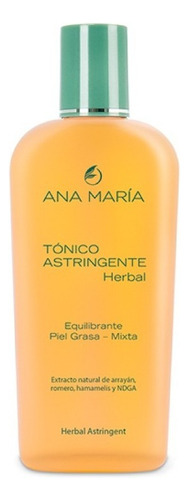 Tonico Astringente Herbal Ana M - mL  Tipo de piel Grasa-Mixta
