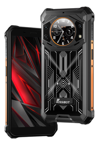 Fossibot F101 Pro Dual SIM 128 GB laranja 8 GB RAM