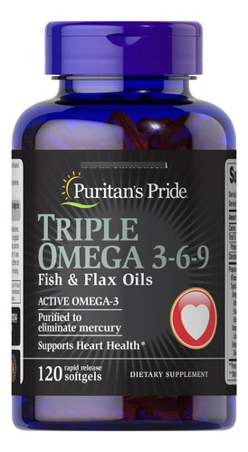 Triple Omega 3-6-9 X 120 Softge