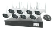 Comprar Kit Camaras Nvr 8 Ch Exterior Inalambricas Wifi 