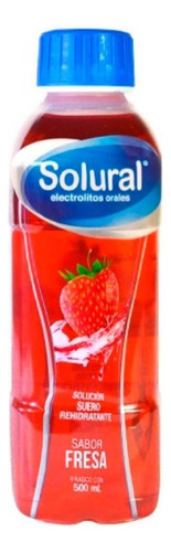 Bebida Con Electrolitos Solural Sabor Fresa 500ml