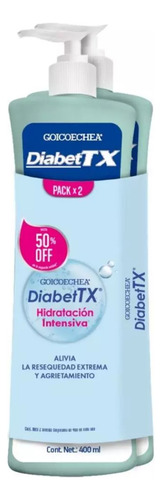 Pack 2 Cremas Goicoechea Diabet Tx 400ml