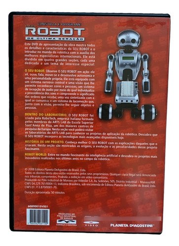 Dvd Cd Construa E Programe O Seu Robot Planeta Desgostini