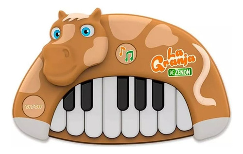 Piano Musical Vaca Granja Zenon Interactivo Didactico Educa