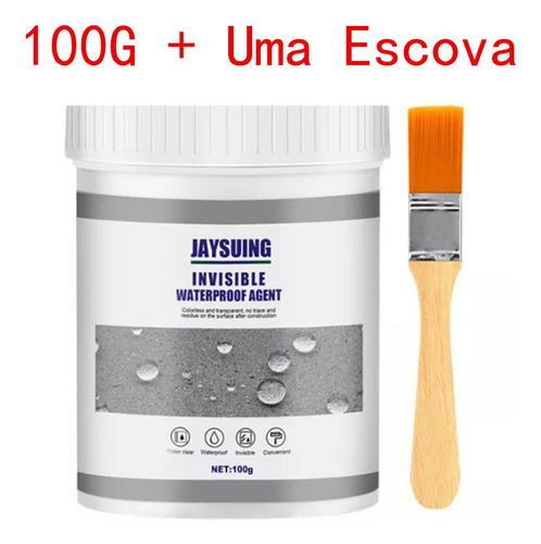 Revestimiento Impermeabilizante Y Sellador Jaysuing, 100 G