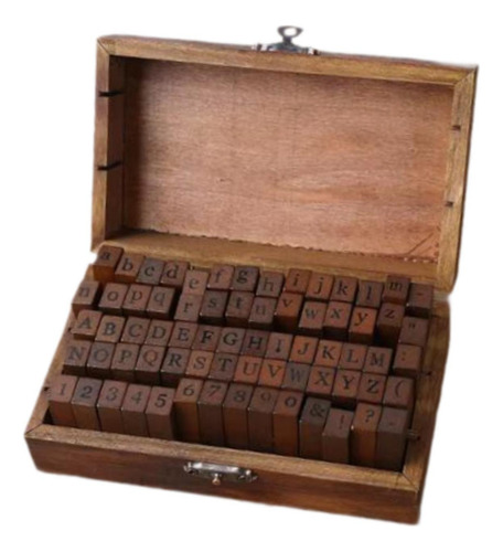 Kit De Carimbos De Letras E Números Com Roteiro Regular