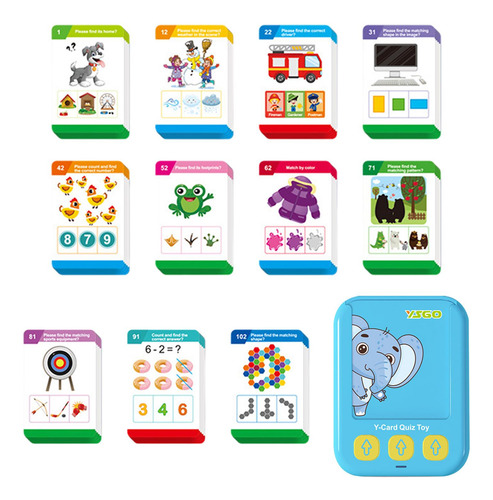 Tarjetas Flash Parlantes Para Niños, Juguete