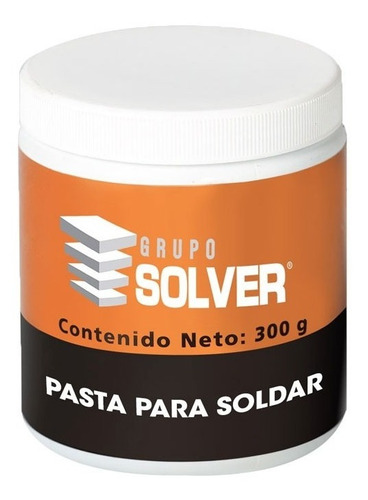 Pasta Soldar 300 Gr Biodegradable 605 Insoluble Solver