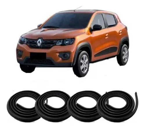 Jgo (4)burletes Puertas Renault Kwid 1.0  ,  Todos