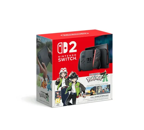 Consola Switch 2 Pokémon Legends Z-a Bundle BME-SKB-6NB Nintendo