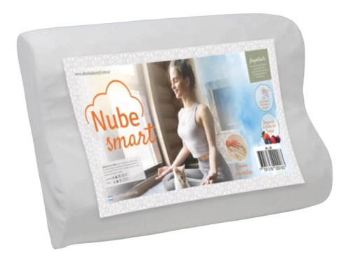 Almohada Nube Smart Cervical Viscoelastica 60x40 Cm