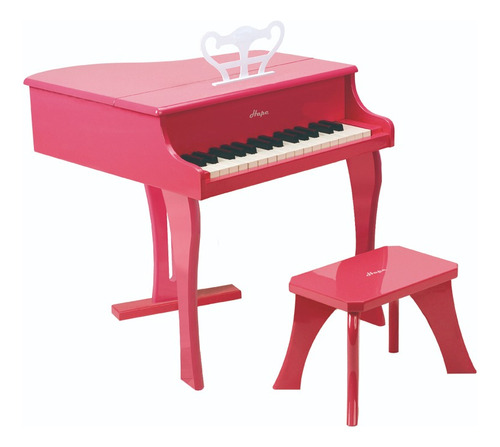 Piano De Cola Hape Fabricado Madera Alta Calidad Niños Juego