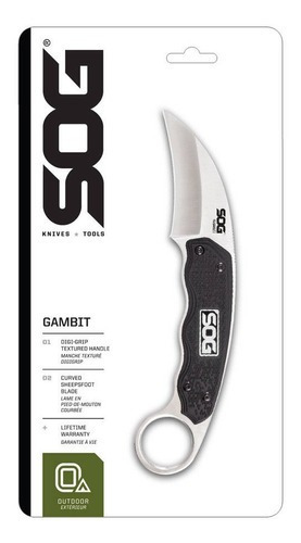 Cuchillo Sog Gambit. Defensa Personal Para Profesionales