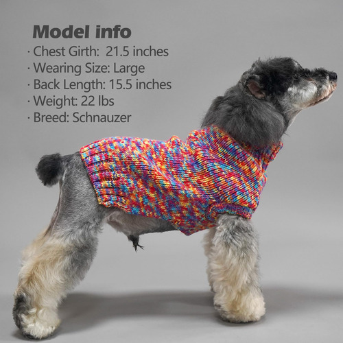 Jersey De Punto Térmico Kyeese Para Perros Con Cuello Alto Y