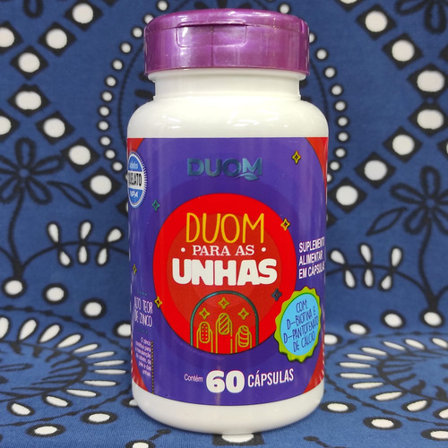 Duom Para As Unhas 60 Caps (duom)