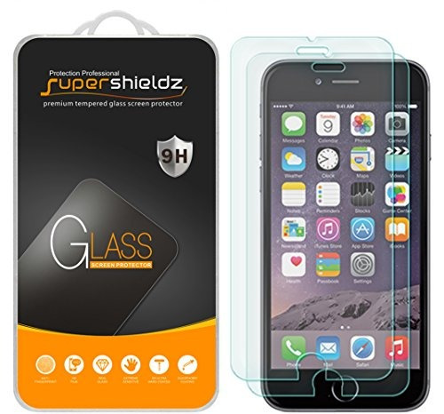 [paquete De 2] Supershieldz Para iPhone 6 / 6s Protector De