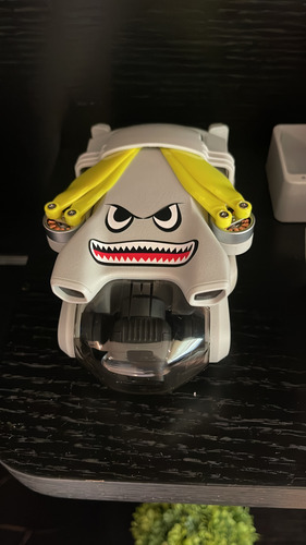 Stickers Skin Face Shark Drones Dji Mini Air Mavic Avata