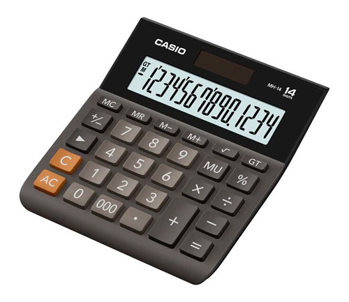 Calculadora Casio Oficina Mh-14 100% Original