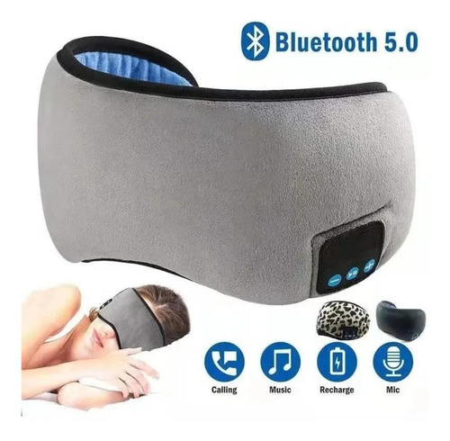Antifaz Dormir Con Bluetooth Audífonos Recargable Inalámbric