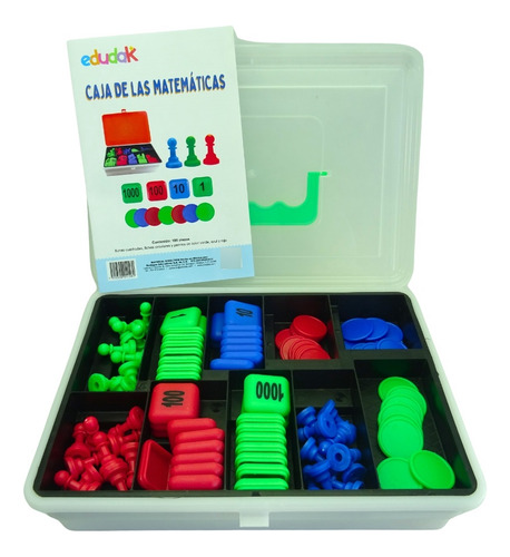 Juego Didáctico Matemáticas Con Estuche Plástico Niños