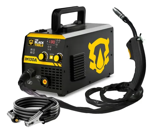 Máquina De Solda Inversora Elétrica Black Mig Sem Gás 130a