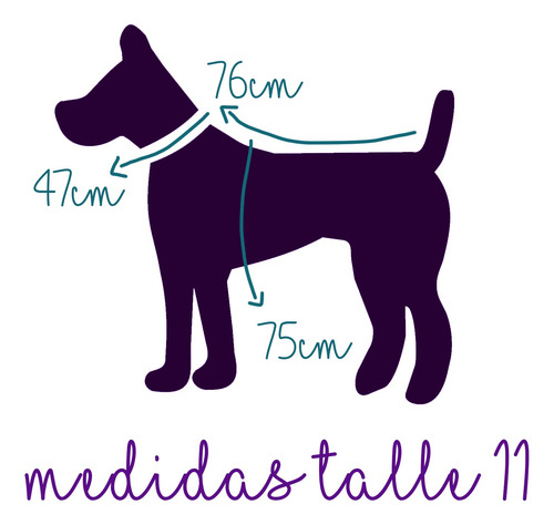 Kit X3 Buzo Abrigo Capa Polar Poncho Para Mascotas Talle 11 Surtidos