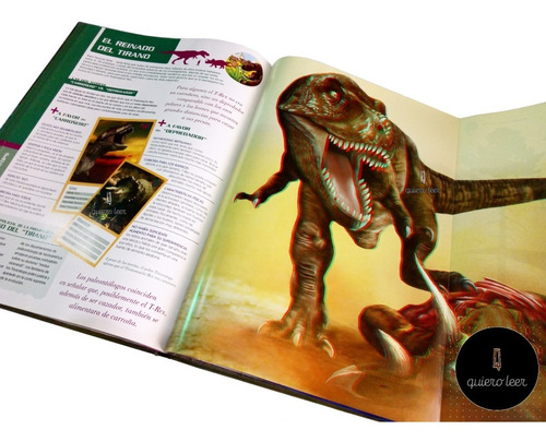 Libro Dinosaurios 3d Reptiles Gigantes Prehistóricos Clasa | MercadoLibre