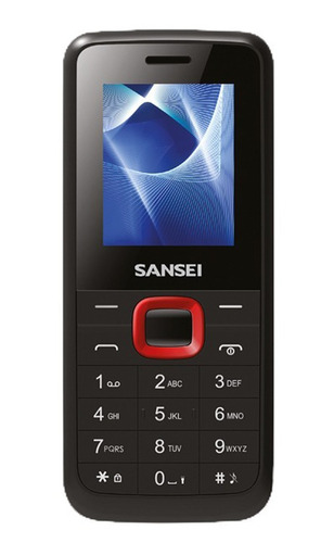 Sansei S191 Telefono Celular Libre Red 2g Dual Sim Bluetooth