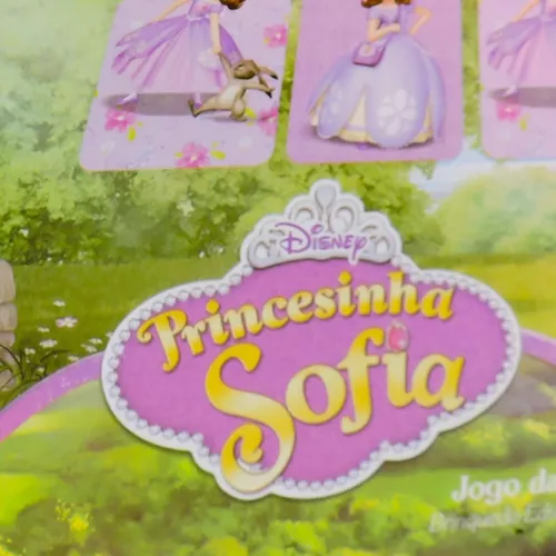 10 Jogos Da Memória Princesa Sofia - Lembrancinha De Festa