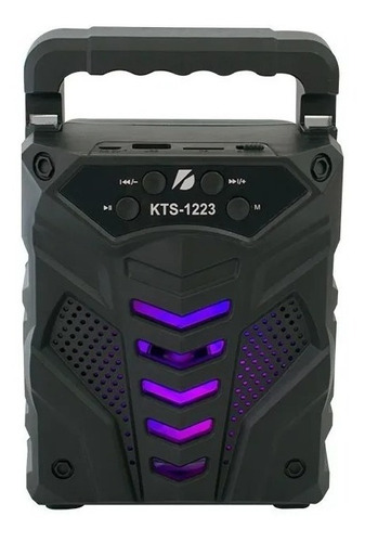 Parlante Bluetooth Recargable (color Negro)