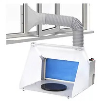 Comprar Cabina De Pintura Cabina De Rociado 3 Luces Led Brillan...