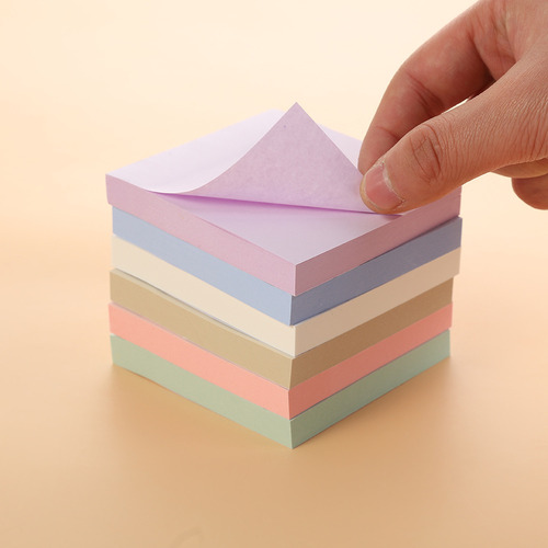 Bloc De Notas Adhesivas De Colores De 100 Hojas Posits